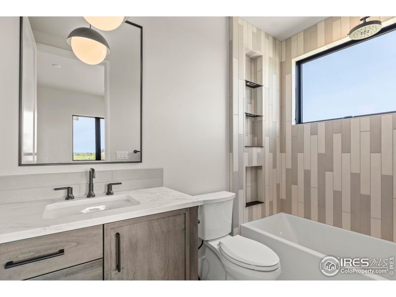 Furnished interior view inside a new home in , Berthoud (Image 32).