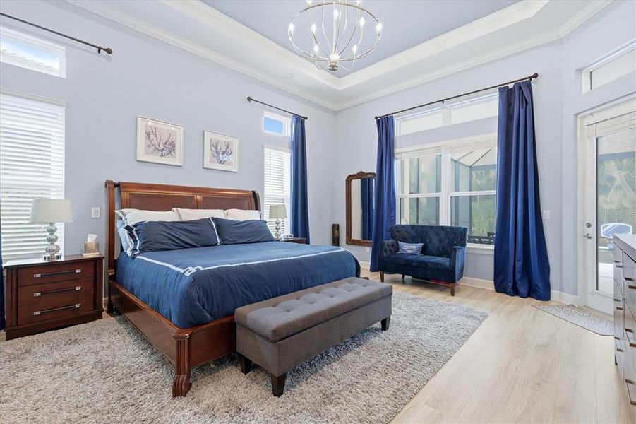 Furnished interior view inside a new home in , Sarasota (Image 13).