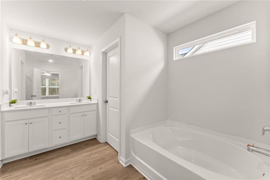 Furnished interior view inside a new home in , Dawsonville (Image 20).