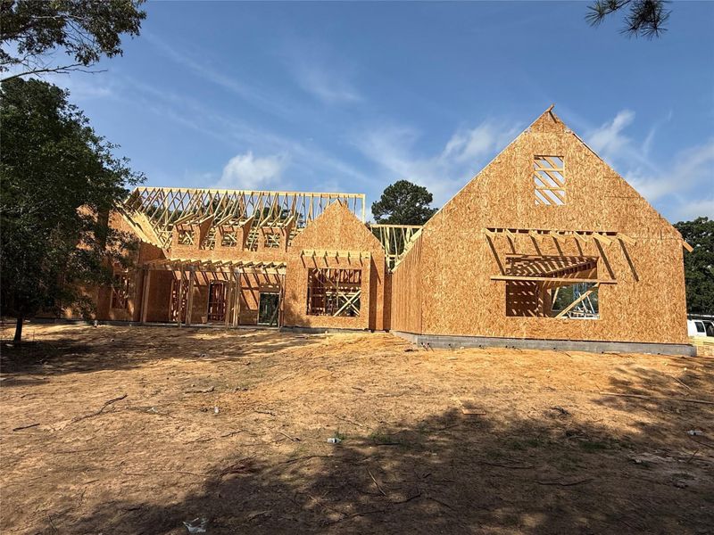 In-progress construction of a new home in , Hockley, TX (Image 7).