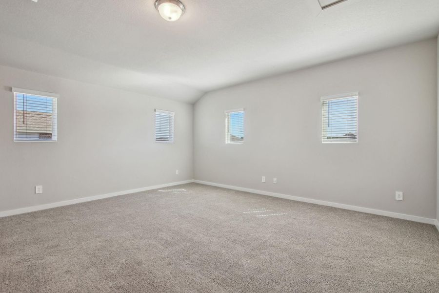 Photo is not of the actual home, but is an inspirational photo of builder’s model home and may depict options, furnishings, and/or decorator features that are not included