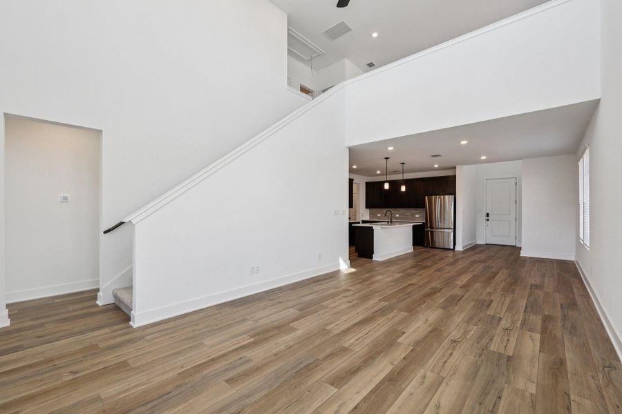 Spacious, unfurnished interior of a new home in Lariat, Liberty Hill (Image 20). Spacious, unfurnished interior of a new home in Lariat, Liberty Hill (Image 20).