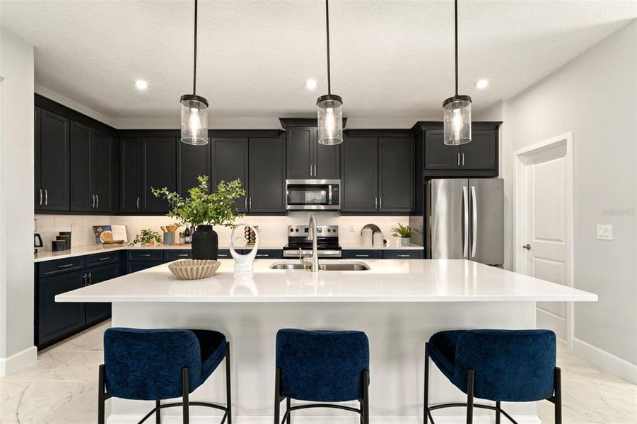 Furnished interior view inside a new home in Rainwood, Groveland (Image 6).