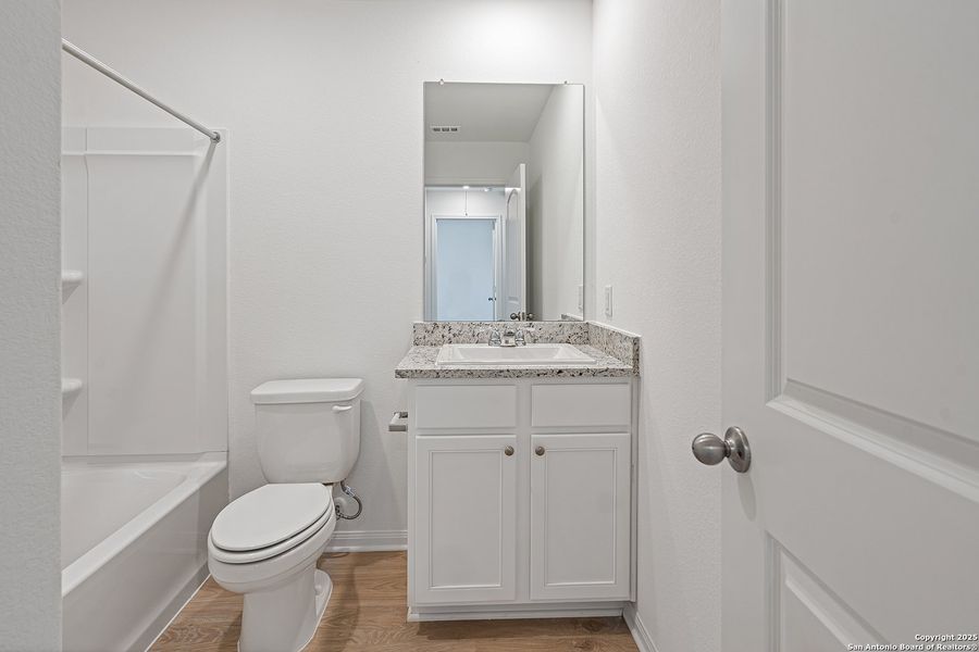 Furnished interior view inside a new home in Preserve at Medina, Von Ormy (Image 5).