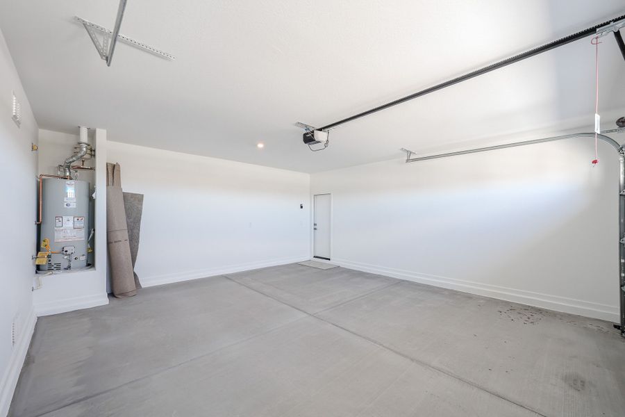 A room with white walls.