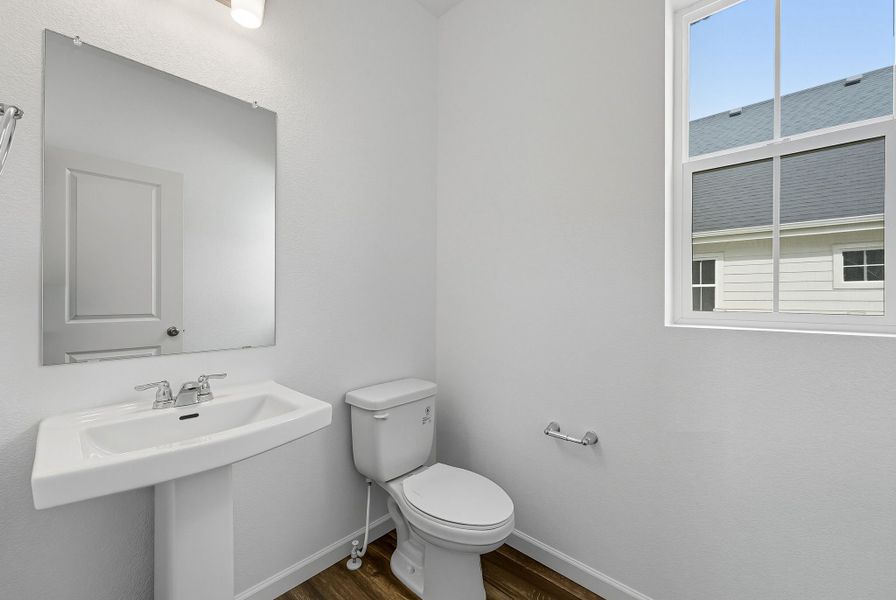 Furnished interior view inside a new home in The Town Collection at Independence, Elizabeth (Image 8).