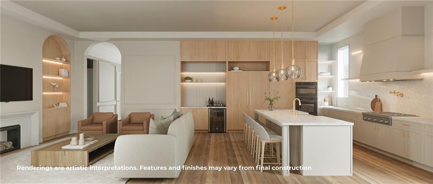 Furnished interior view inside a new home in , Winter Park (Image 5).