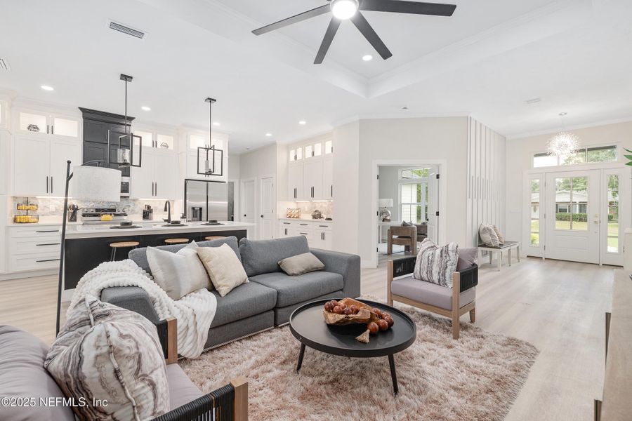Furnished interior view inside a new home in , Gainesville (Image 48).