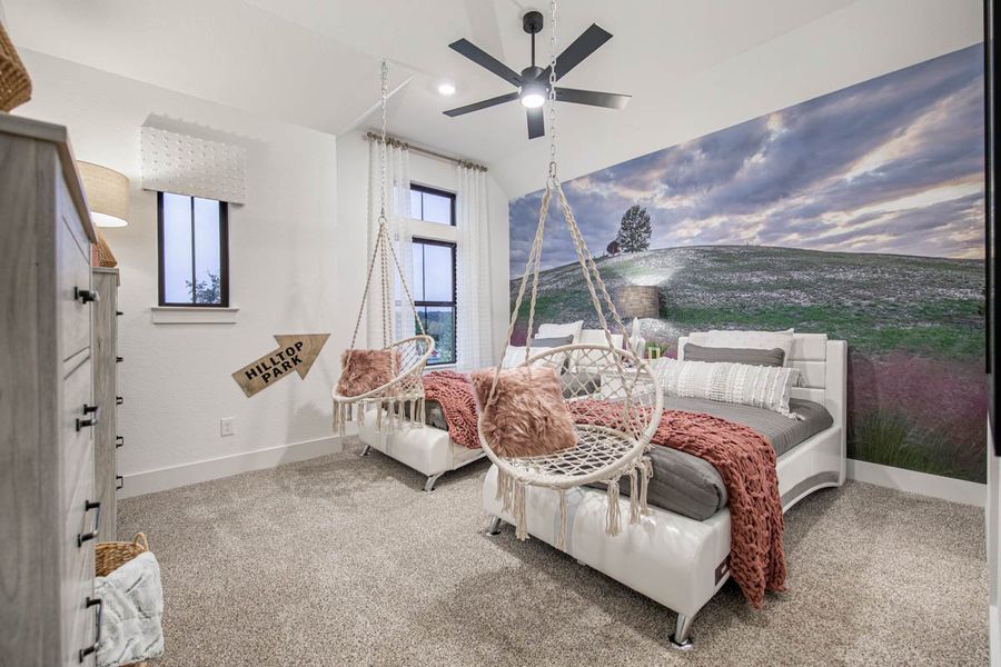 Furnished interior view inside a new home in Sweetwater, Austin (Image 43).