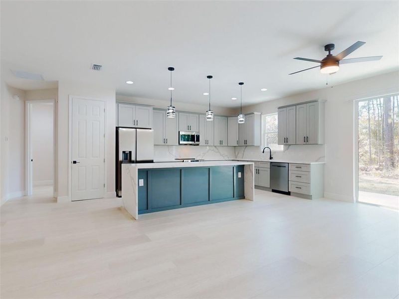 Furnished interior view inside a new home in , Ocala (Image 14).