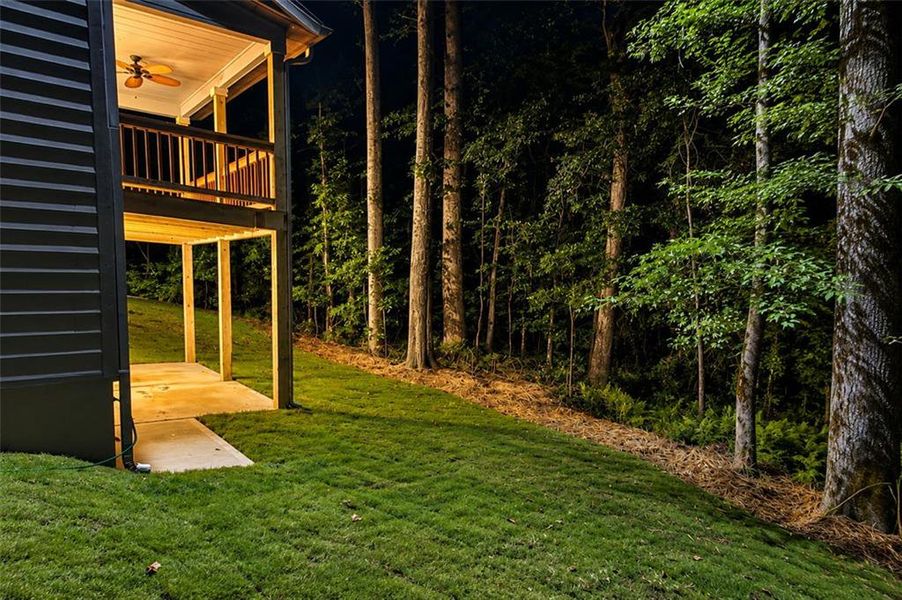 Exterior details and patio area of a home in , Ellenwood (Image 4).