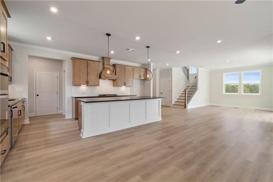 Furnished interior view inside a new home in Tiberon Woods, Cumming (Image 5).