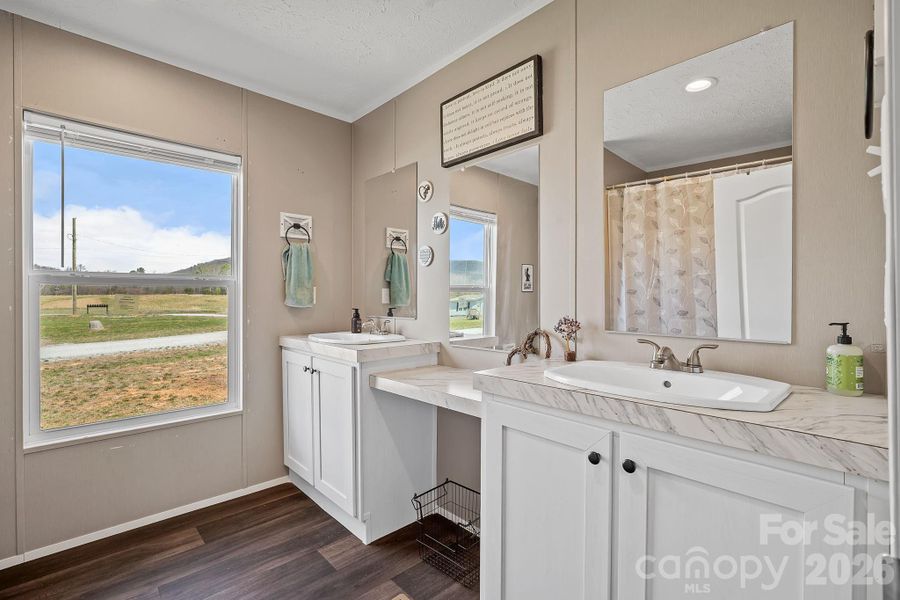 Furnished interior view inside a new home in , Hendersonville (Image 26).