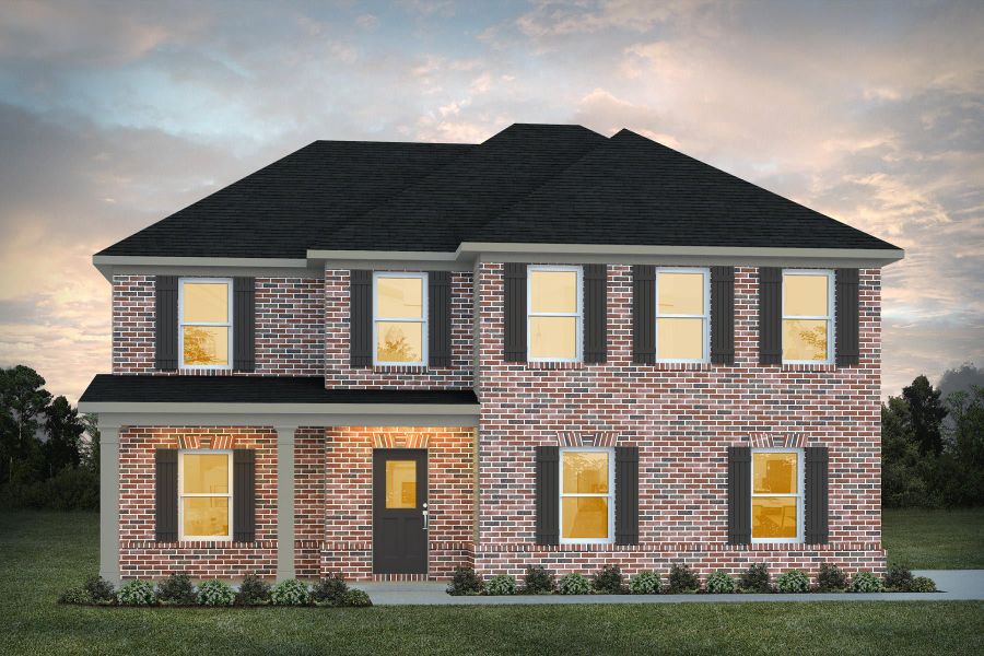 Tucker Front Porch New Home in Hogansville, GA.  - Slide 11