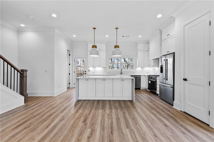 Furnished interior view inside a new home in , Sugar Hill (Image 6).