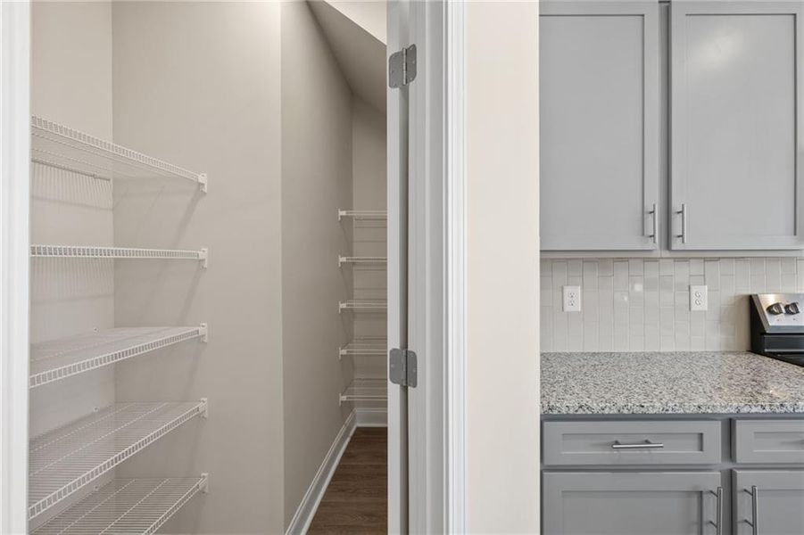 Furnished interior view inside a new home in Mulberry Summit, Flowery Branch (Image 10). Furnished interior view inside a new home in Mulberry Summit, Flowery Branch (Image 10).