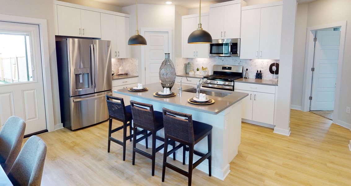 Representative furnished interior of a home built from the Kenley by Chesmar Homes in Nolina, Georgetown (Image 3). Representative furnished interior of a home built from the Kenley by Chesmar Homes in Nolina, Georgetown (Image 3).