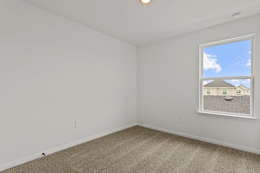 Spacious, unfurnished interior of a new home in Avery Centre, Round Rock (Image 21). Spacious, unfurnished interior of a new home in Avery Centre, Round Rock (Image 21).
