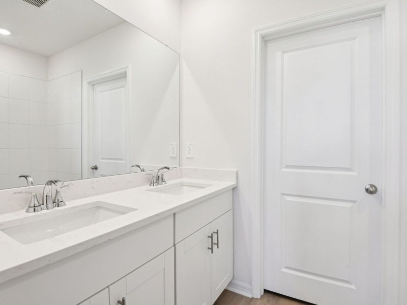 Furnished interior view inside a new home in Salt Meadows - Premier Series, Parrish (Image 5).