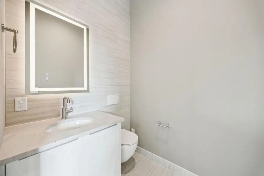 Powder bath off gameroom