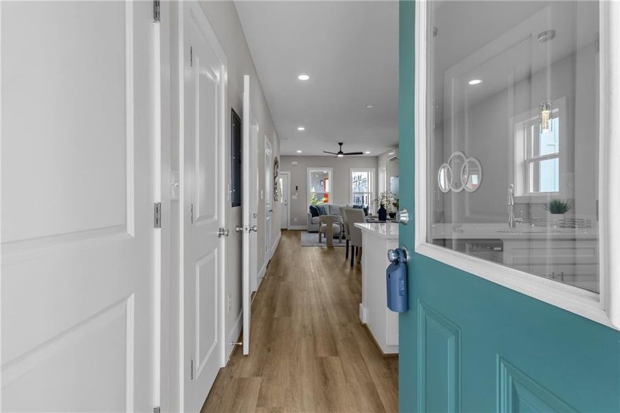Furnished interior view inside a new home in , Atlanta (Image 15).