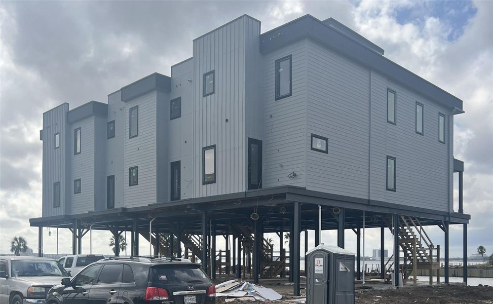 In-progress construction of a new home in Lago Pointe, Seabrook, TX (Image 9). In-progress construction of a new home in Lago Pointe, Seabrook, TX (Image 9).
