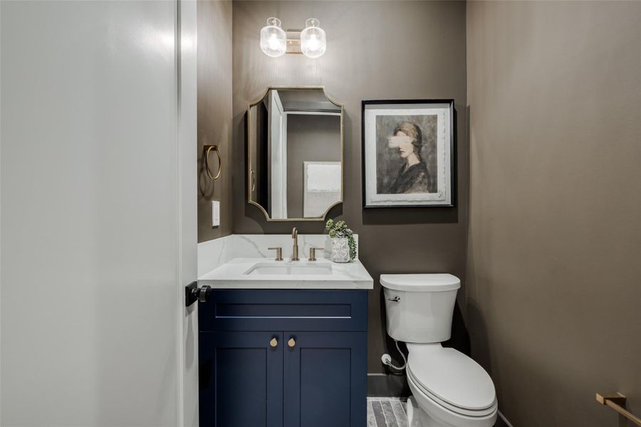 Furnished interior view inside a new home in , Houston (Image 39).