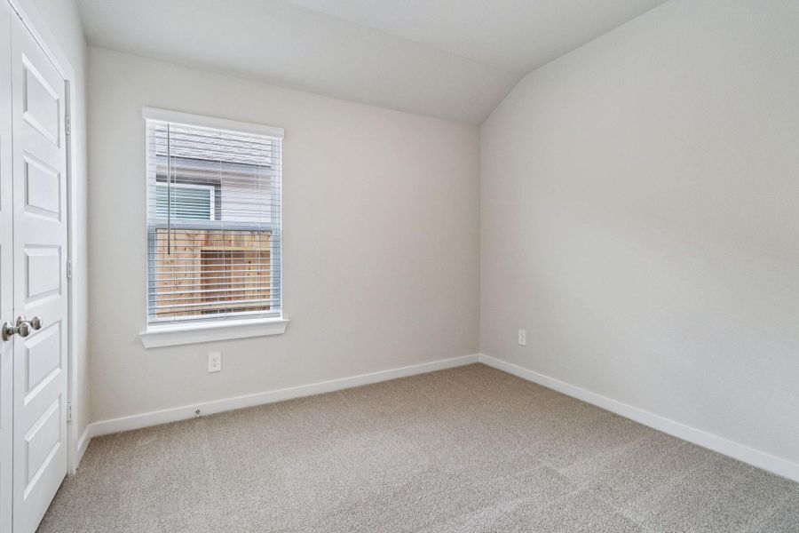 Spacious, unfurnished interior of a new home in Landing Meadows - Traditional Series, New Caney (Image 24). Spacious, unfurnished interior of a new home in Landing Meadows - Traditional Series, New Caney (Image 24).