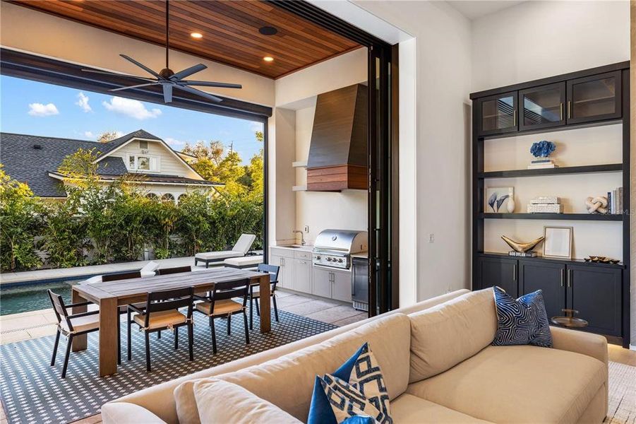 Furnished interior view inside a new home in , Sarasota (Image 15).