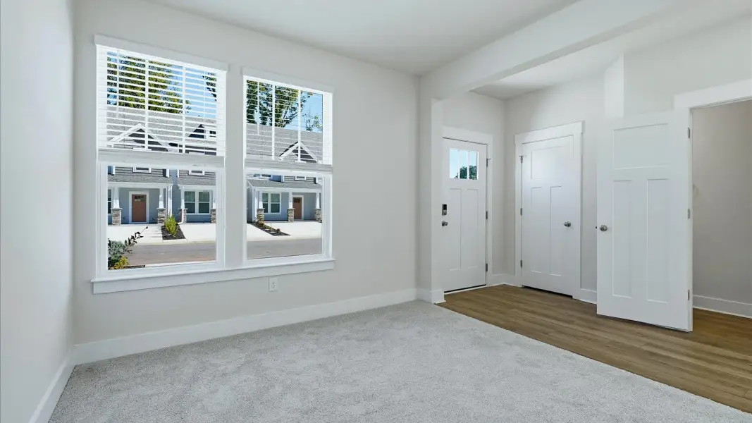 Elegant flex room providing a seamless balance of comfort, style, and adaptability by DRB Homes