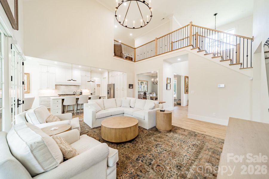 Furnished interior view inside a new home in , Charlotte (Image 24).