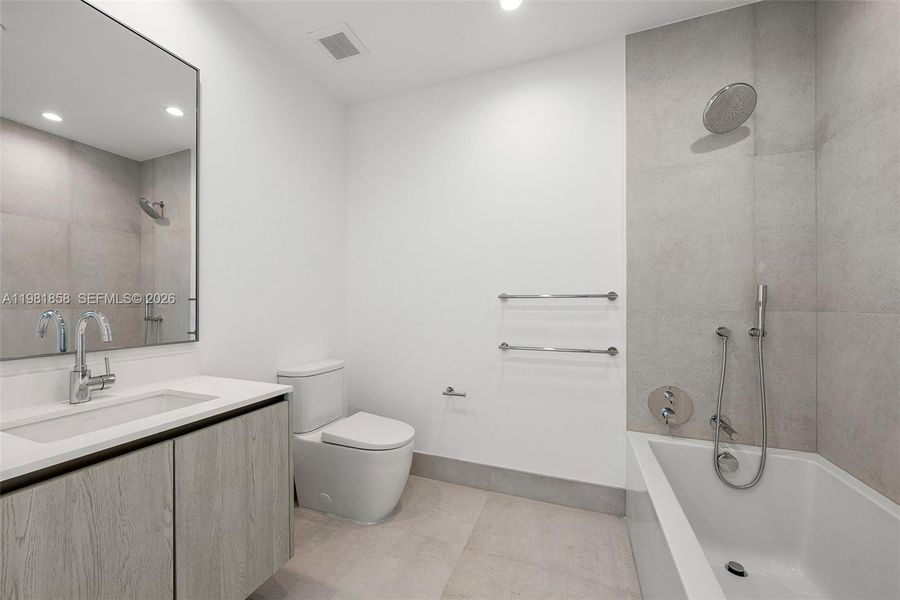 Furnished interior view inside a new home in , Bay Harbor Islands (Image 11).