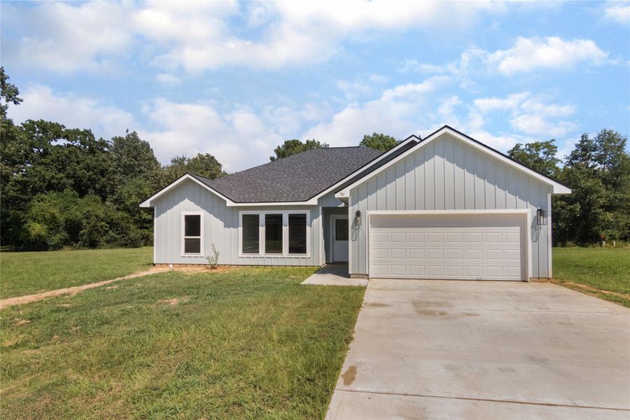 front of house with 2 car garage front of house with 2 car garage