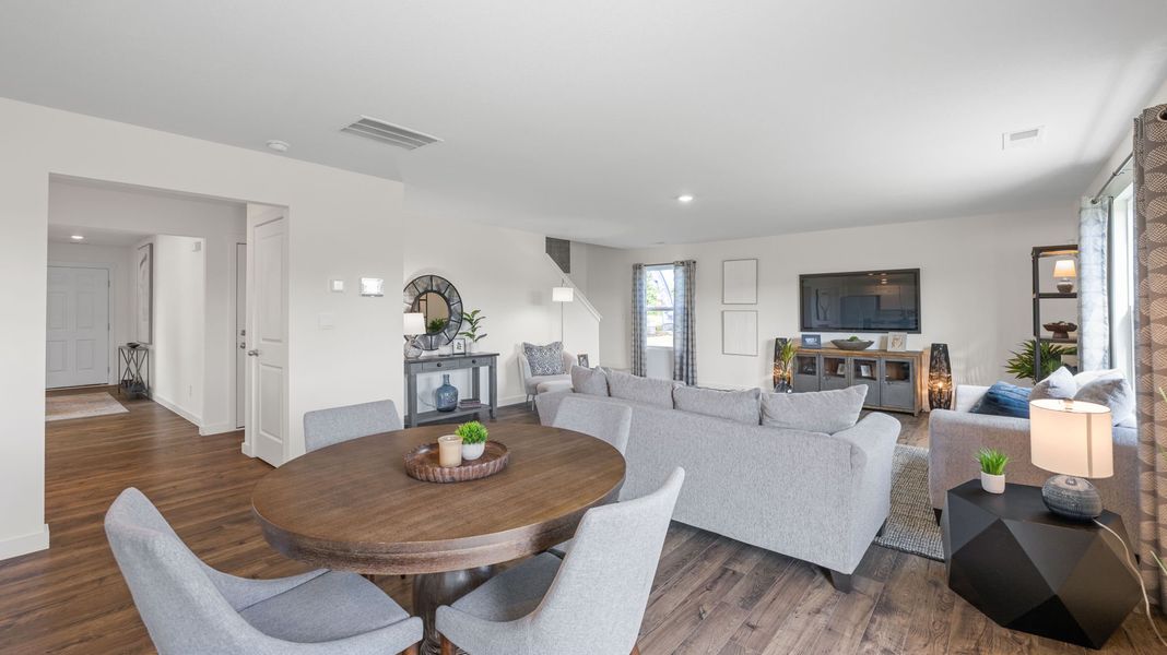 Representative furnished interior of a home built from the Hanover by D.R. Horton in Price's Crossing, LaFayette (Image 13). Representative furnished interior of a home built from the Hanover by D.R. Horton in Price's Crossing, LaFayette (Image 13).