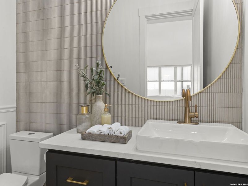 Furnished interior view inside a new home in , San Antonio (Image 15). Furnished interior view inside a new home in , San Antonio (Image 15).