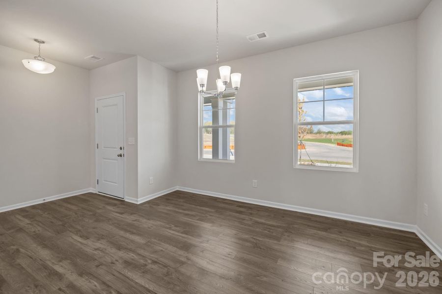 Spacious, unfurnished interior of a new home in McFarland Estates, York (Image 17).