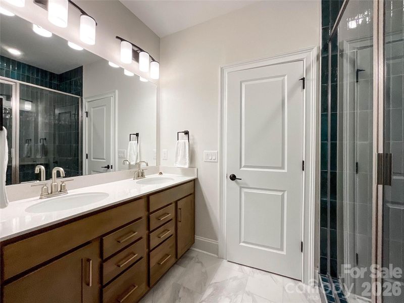 Furnished interior view inside a new home in , Huntersville (Image 29).