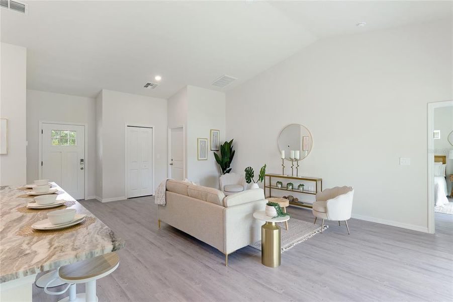 Furnished interior view inside a new home in , North Port (Image 11).