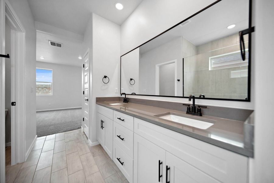 Representative furnished interior of a home built from the Capitan by Hakes Brothers in Summer Sky North, El Paso (Image 5).
