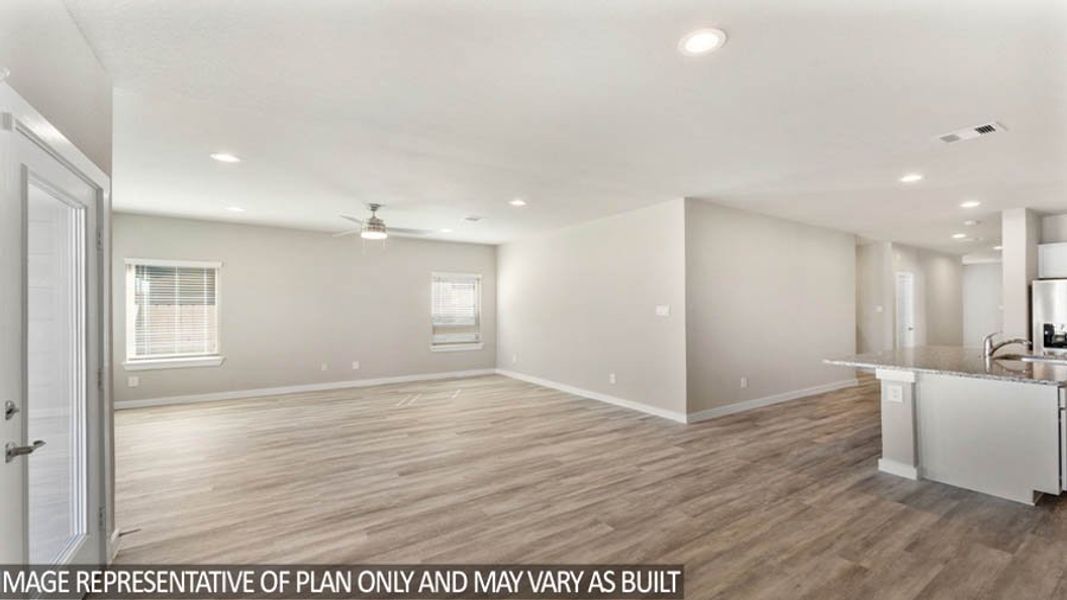 Representative unfurnished interior of a home built from the Diamond by D.R. Horton in Mill Creek Estates, Magnolia (Image 24). Representative unfurnished interior of a home built from the Diamond by D.R. Horton in Mill Creek Estates, Magnolia (Image 24).