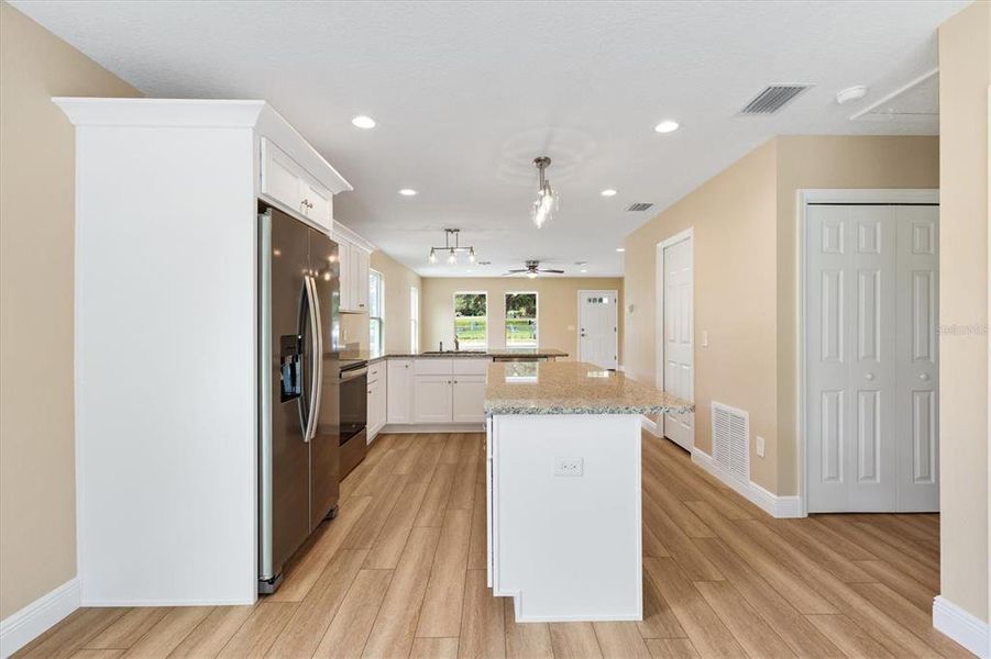 Furnished interior view inside a new home in , Bushnell (Image 13).