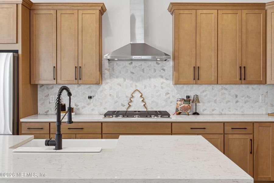 Close-up of interior finishes inside a home in , St. Johns (Image 20).