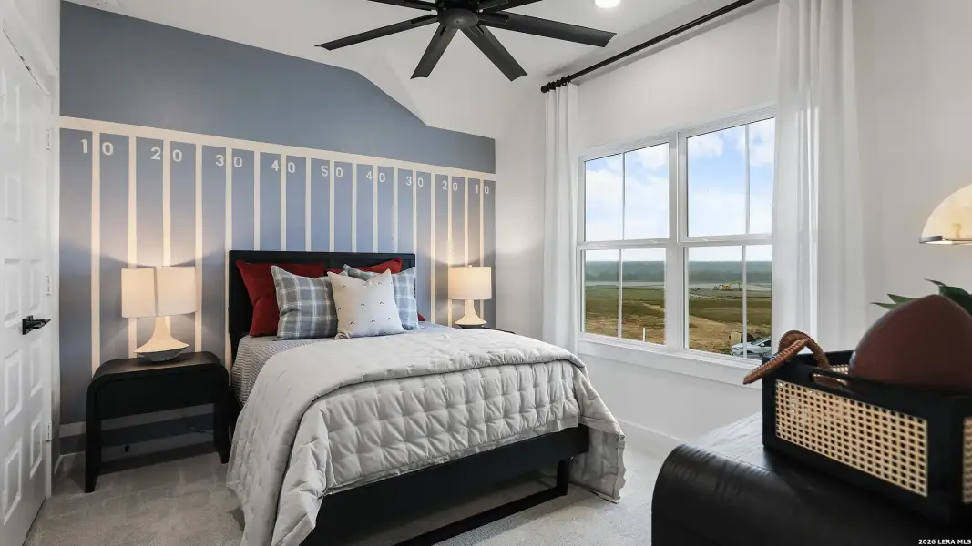 Furnished interior view inside a new home in Prominence Journey, San Antonio (Image 12).