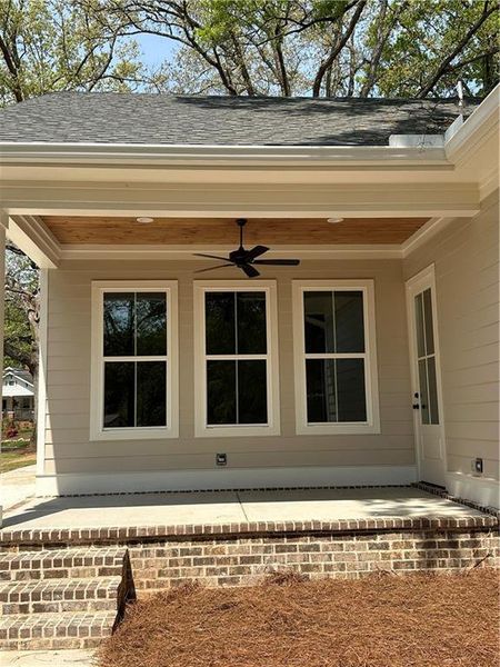 Exterior details and patio area of a home in , Monroe (Image 4).