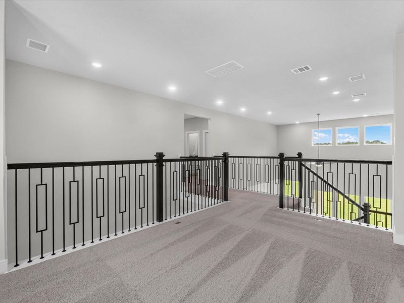 Spacious, unfurnished interior of a new home in Clopton Farms, Montgomery (Image 16).