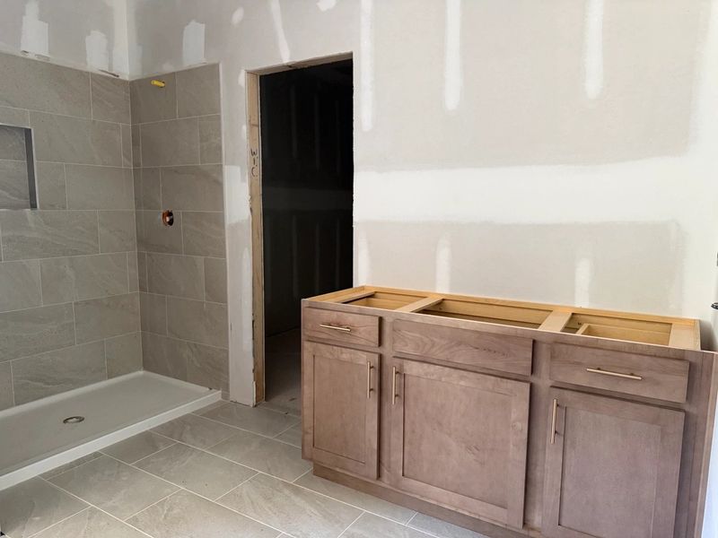 In-progress construction of a new home in The Point, Rolesville, NC (Image 20).