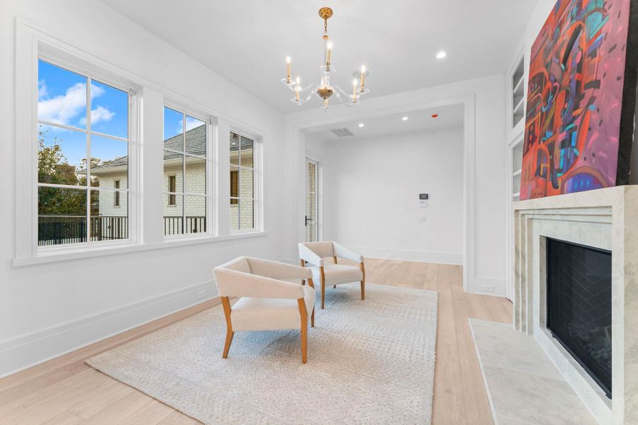 Furnished interior view inside a new home in , Houston (Image 29). Furnished interior view inside a new home in , Houston (Image 29).