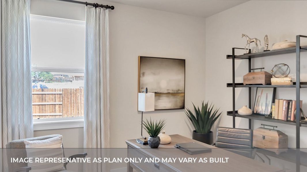 Furnished interior view inside a new home in Rosenbusch Ranch, Leander (Image 12).