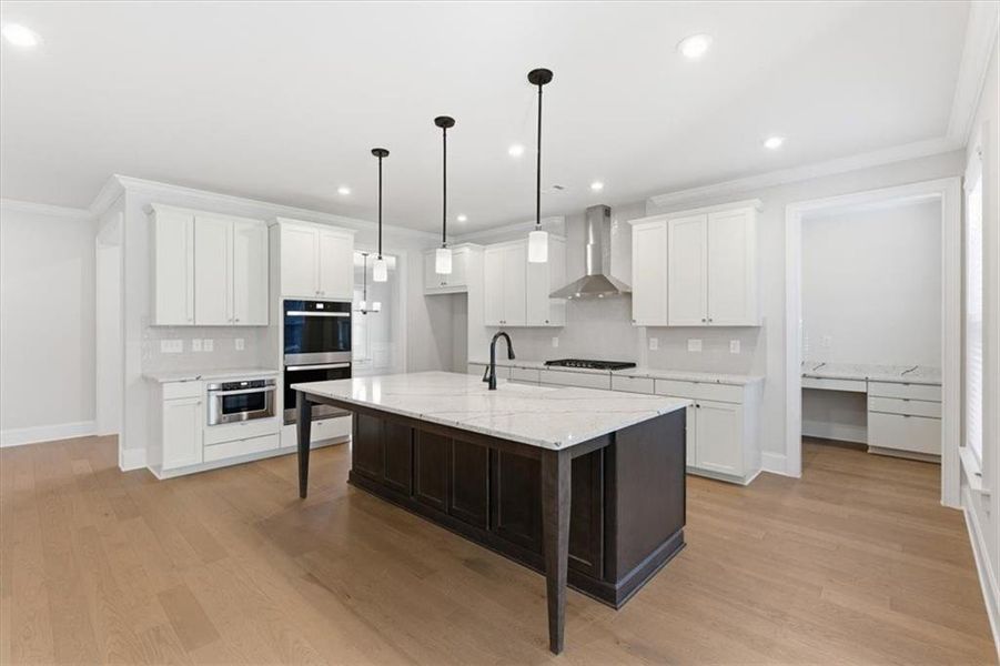 Furnished interior view inside a new home in Ford Landing, Acworth (Image 15).