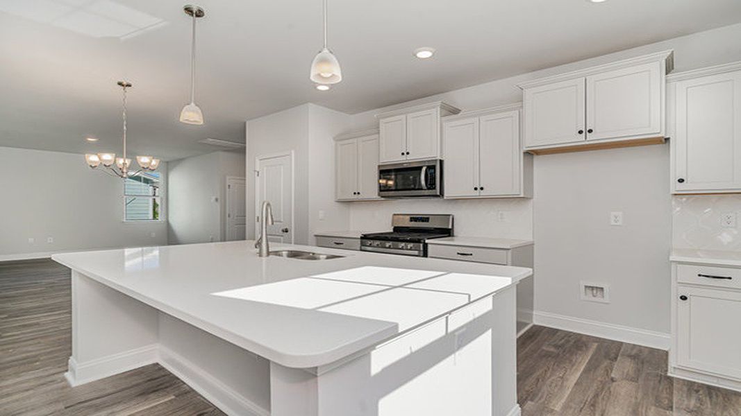 Furnished interior view inside a new home in Waterbridge, Myrtle Beach (Image 3). Furnished interior view inside a new home in Waterbridge, Myrtle Beach (Image 3).